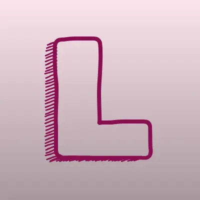 Laser Love, клиника косметологии, лого-визитка