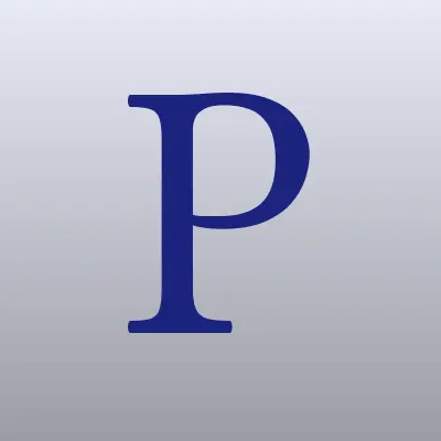 PickPoint, сеть постаматов и пунктов выдачи, лого-визитка